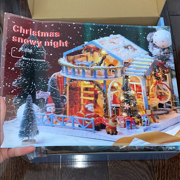 Educational Christmas DIY miniature dollhouse - Picture 3 of 9